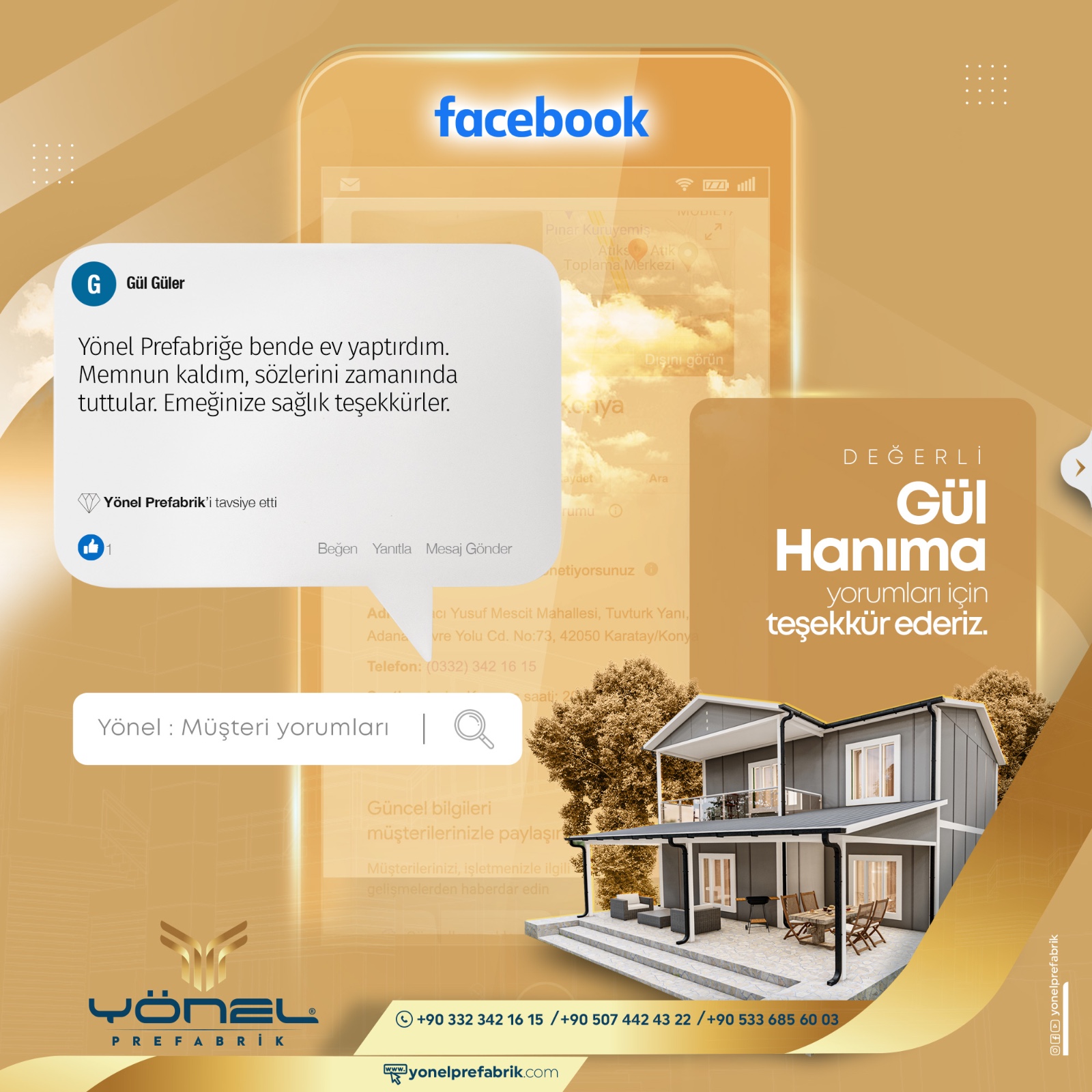 SEDA HANIM müşteri yorumu