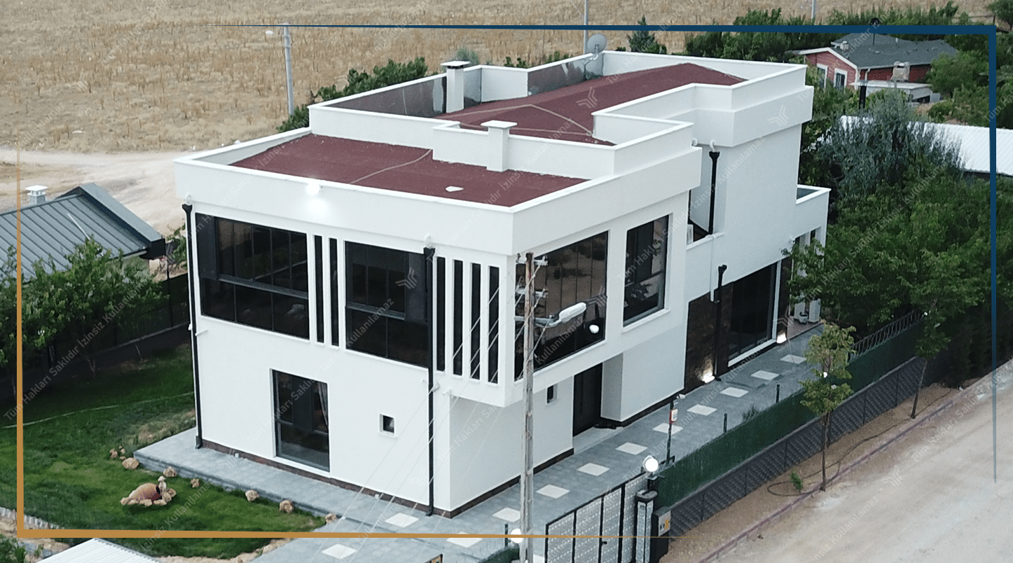 300 M2 ÇELİK VİLLA